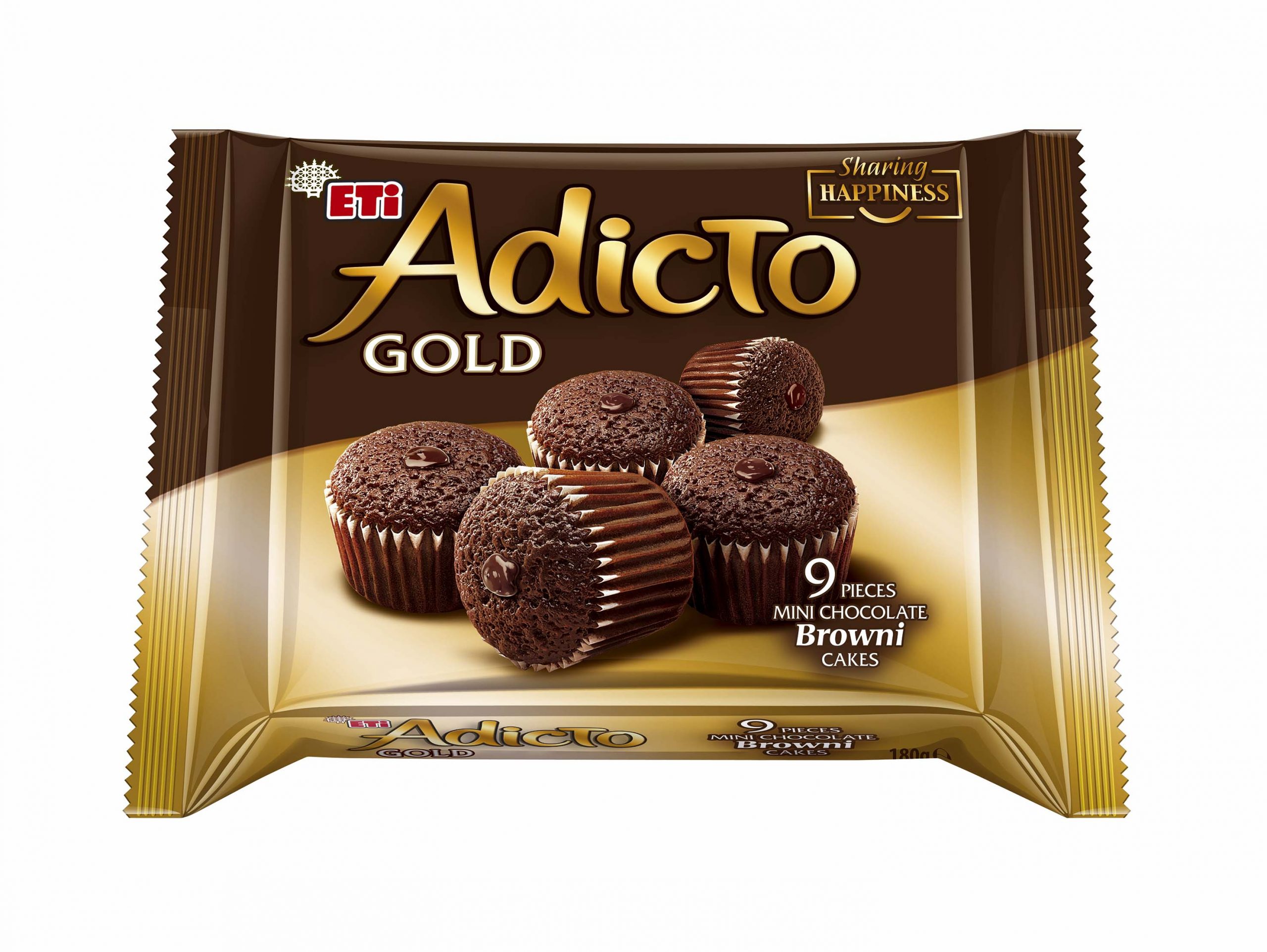 Adicto Browni Gold 180 gr. Eti Biscuits