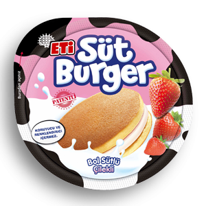 Süt Burger Aardbei 35Gr